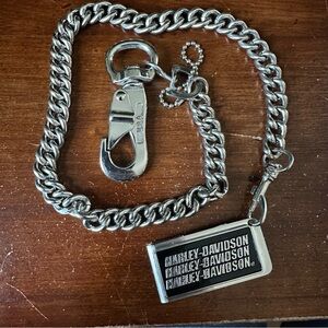 Harley-Davidson Silver Chain Money Cl